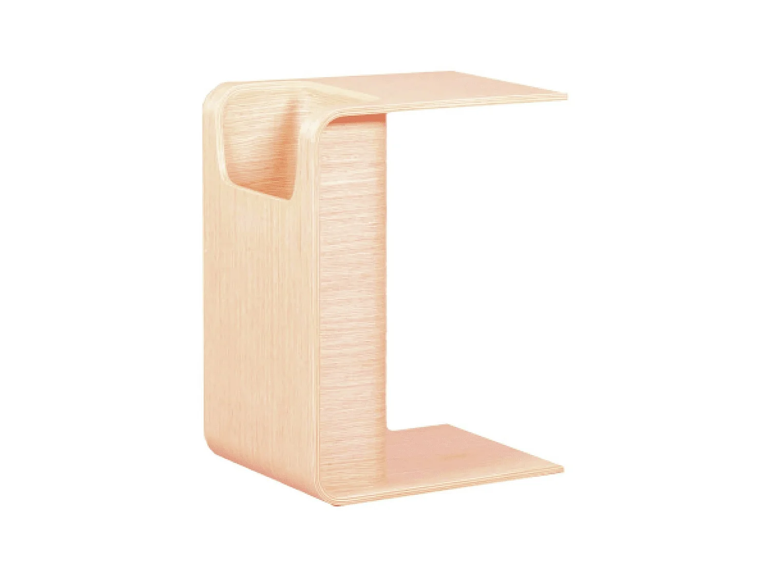 Designer-Beistelltisch aus Eschenholz - Liam - Natürliche Esche