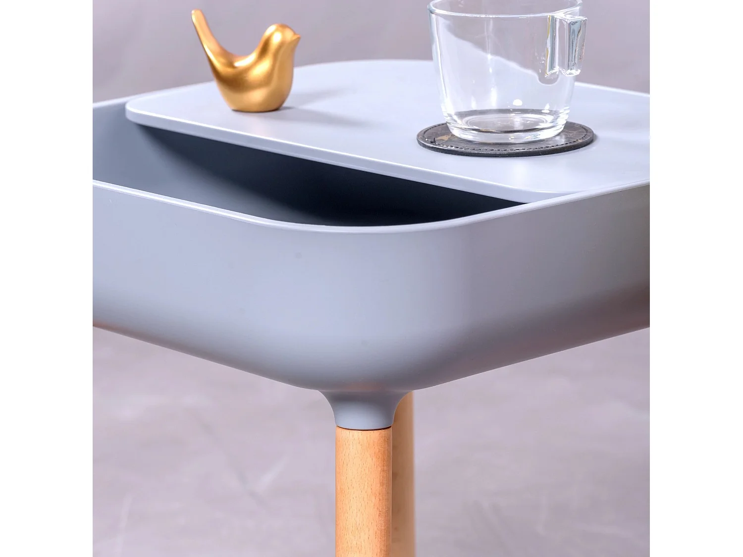 Tavolino in stile scandinavo - Pop - Grigio