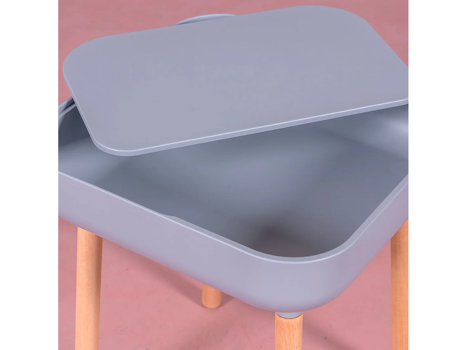 Table d'appoint style scandinave - Pop - Gris