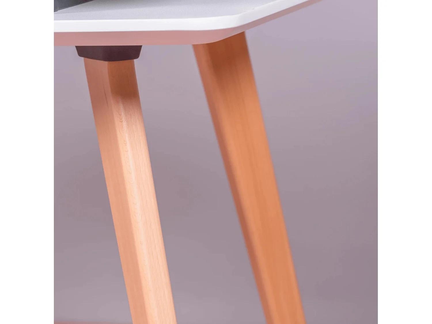 Scandinavische bureautafel in gelakt MDF (120x75) - Vancouver - Wit