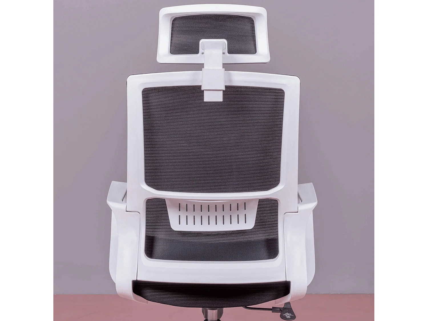 Silla de escritorio ergonómica en malla transpirable y reposacabezas ajustable - Mesh - Negro