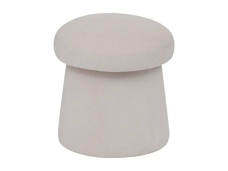 Pouffe Polyester weiß 40x37x37cm