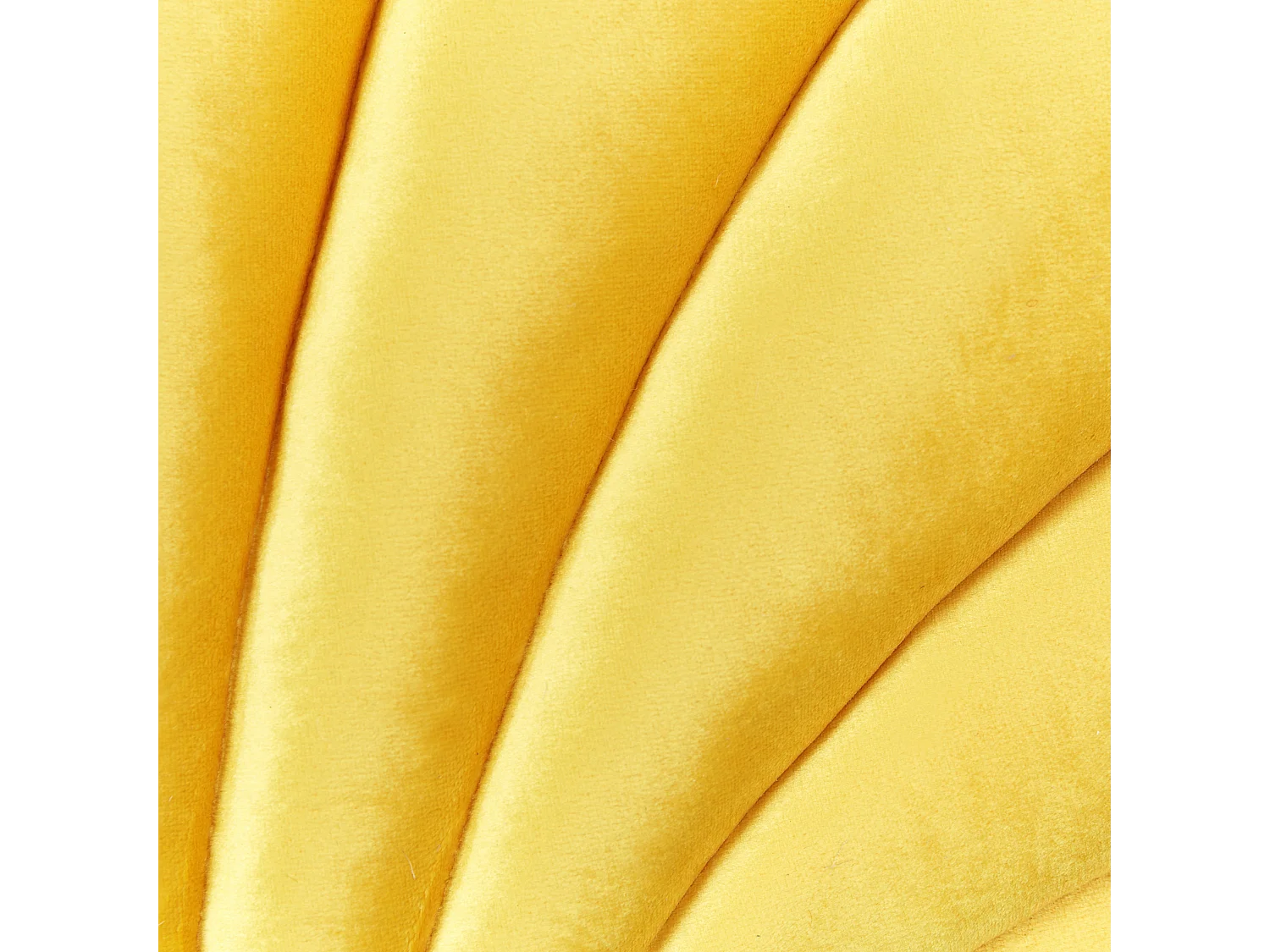 Coussin CONSOLIDA Velours 47 x 35 cm Jaune Unicolore