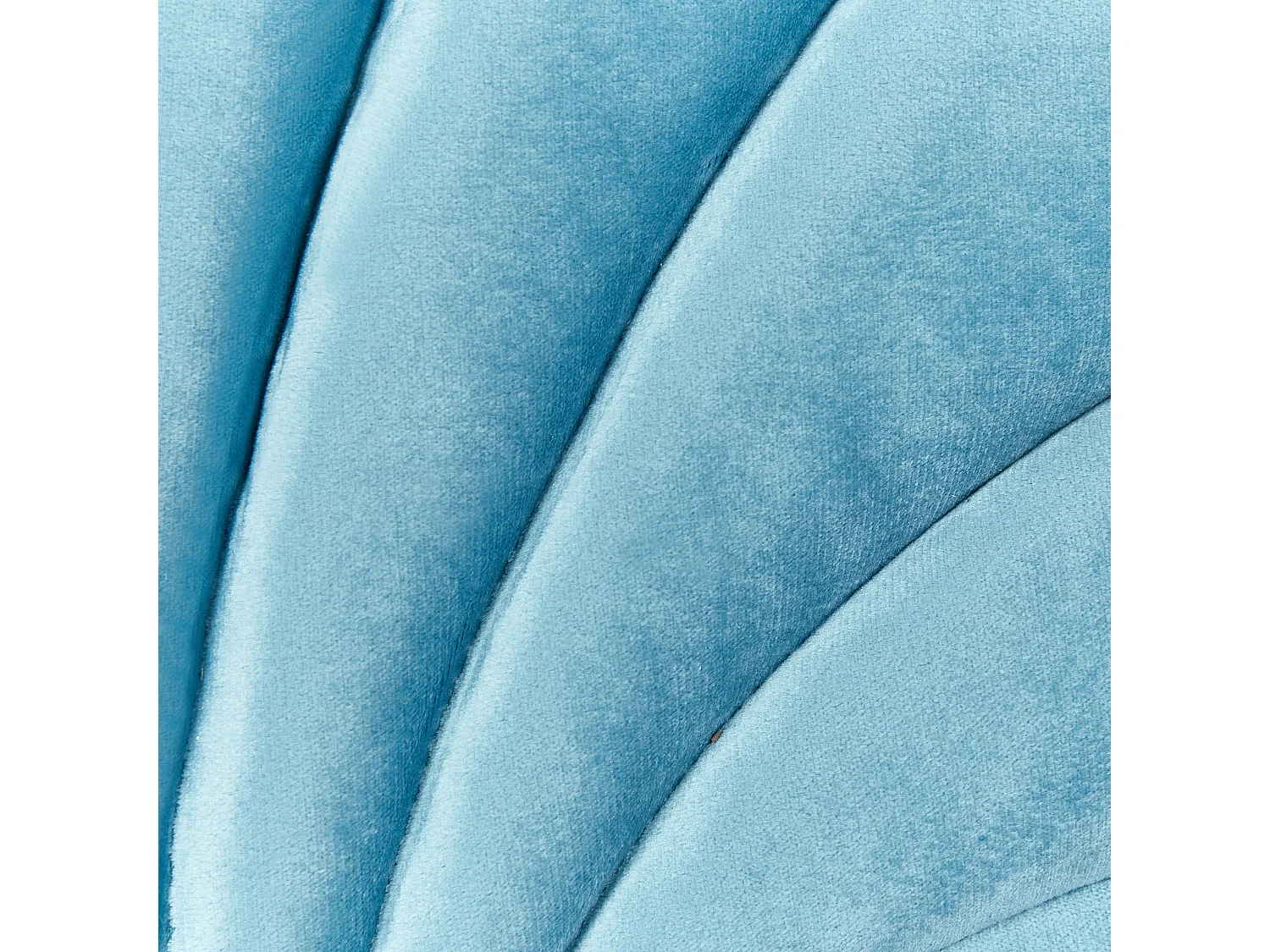 Set van 2 decoratieve kussens CONSOLIDA Fluweel 47 x 35 cm Lichtblauw Effen