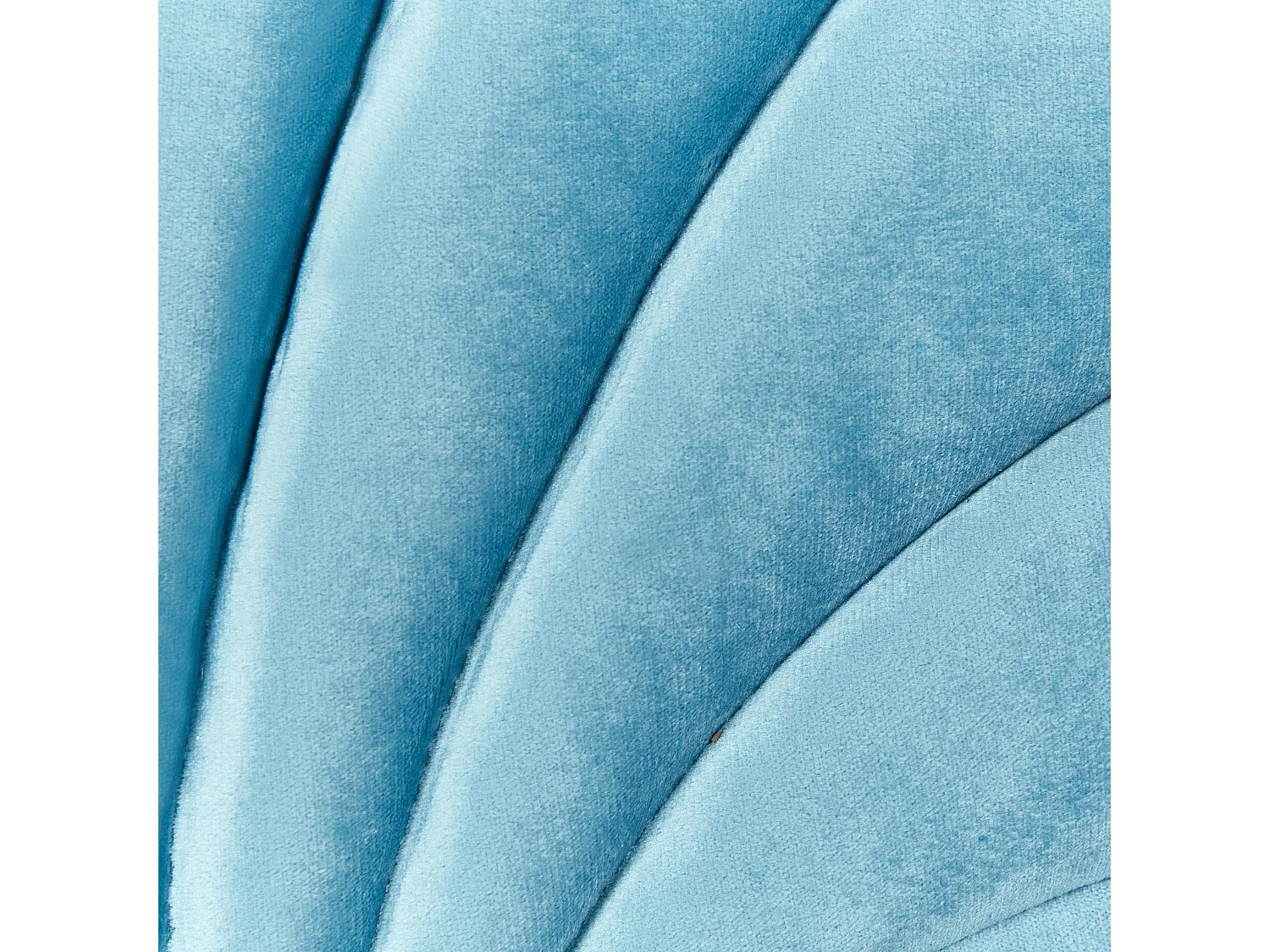 Lot de 2 coussins décoratifs CONSOLIDA Velours 47 x 35 cm Bleu clair Unicolore