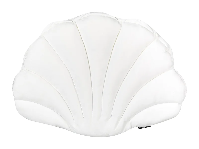 Coussin CONSOLIDA Velours 47 x 35 cm Blanc cassé Unicolore