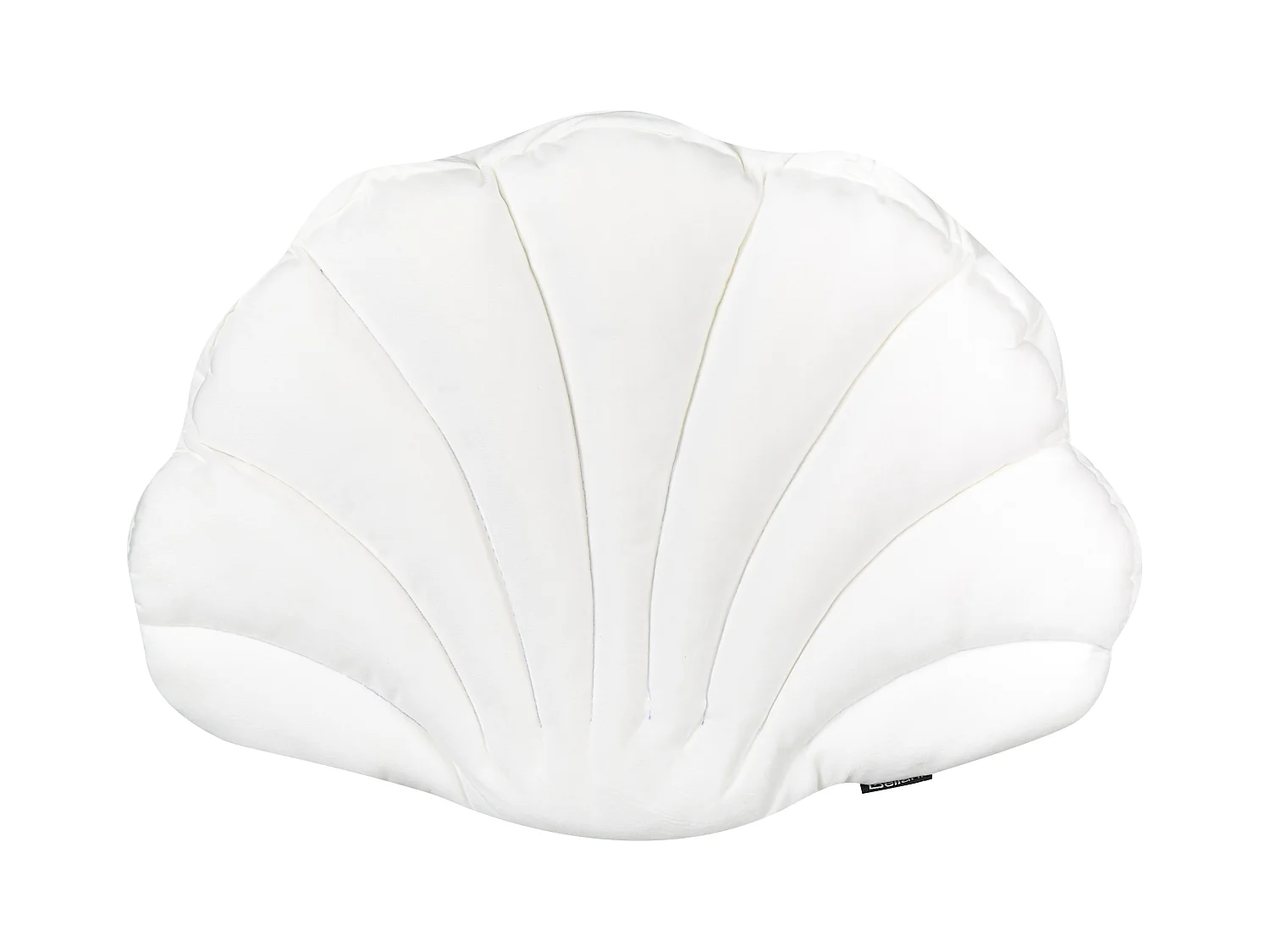 Coussin CONSOLIDA Velours 47 x 35 cm Blanc cassé Unicolore