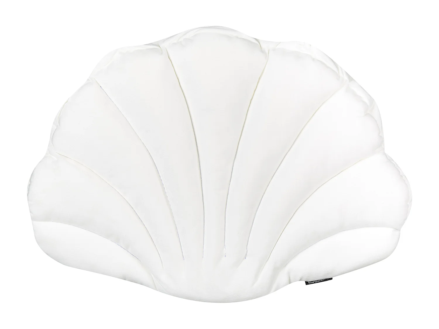 Sierkussen CONSOLIDA Fluweel 47 x 35 cm Gebroken wit Effen