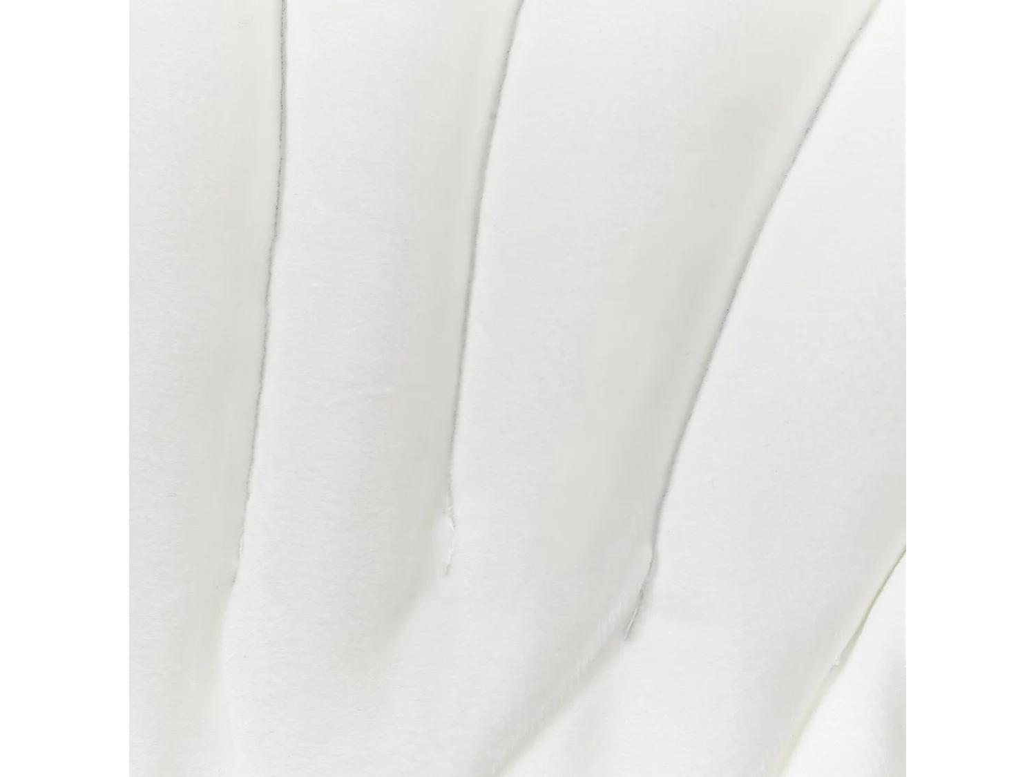 Coussin CONSOLIDA Velours 47 x 35 cm Blanc cassé Unicolore