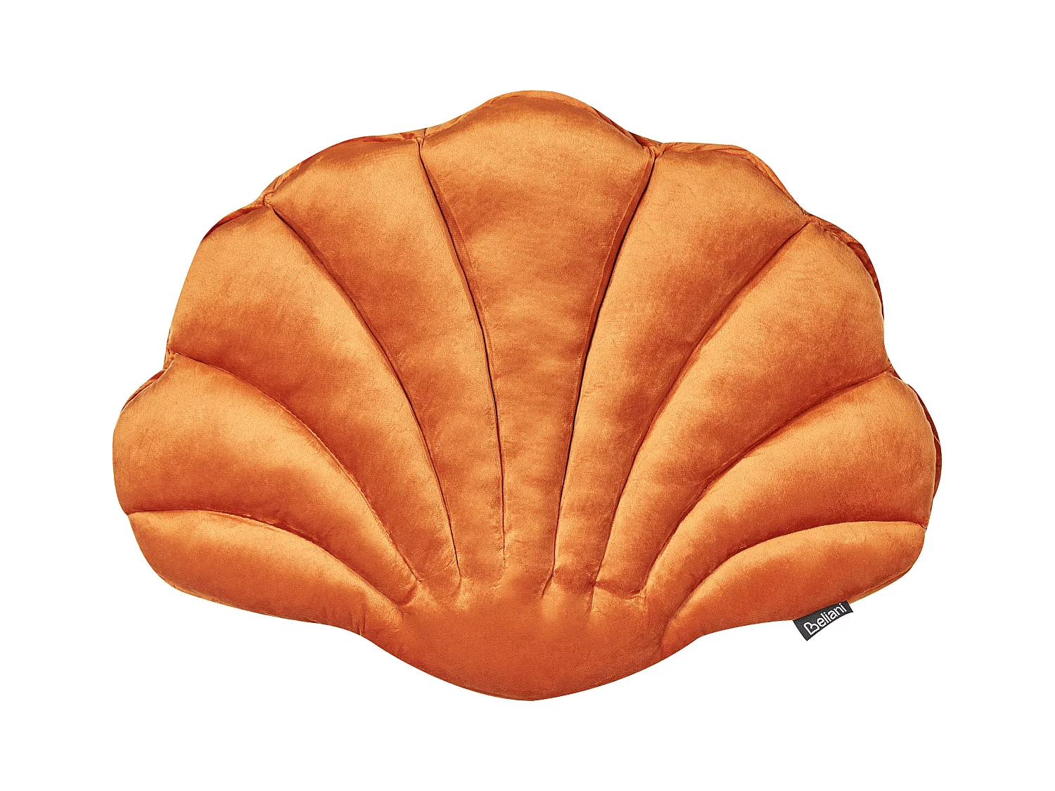 Coussin CONSOLIDA Velours 47 x 35 cm Orange Unicolore
