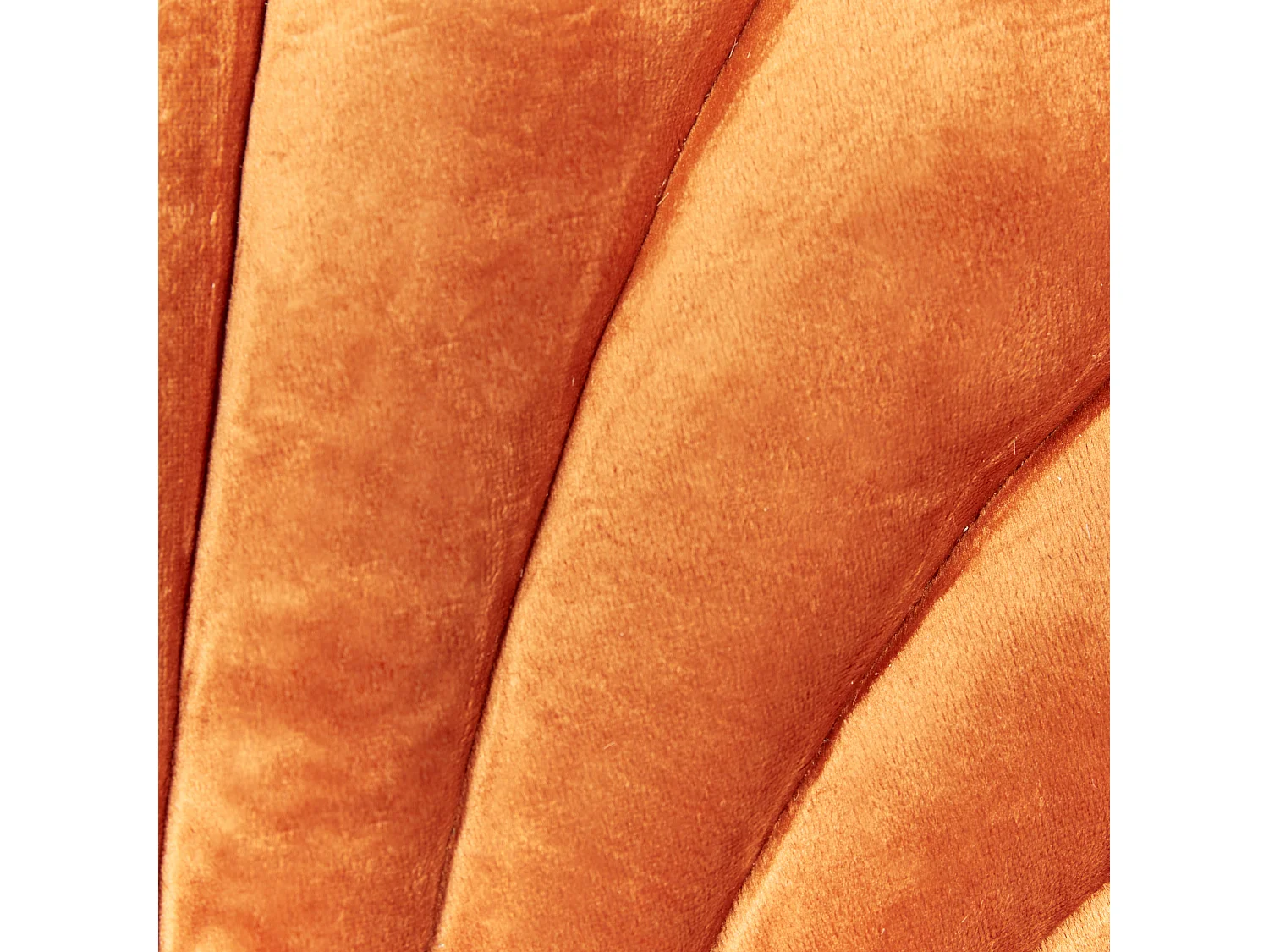 Sierkussen CONSOLIDA Fluweel 47 x 35 cm Oranje Effen