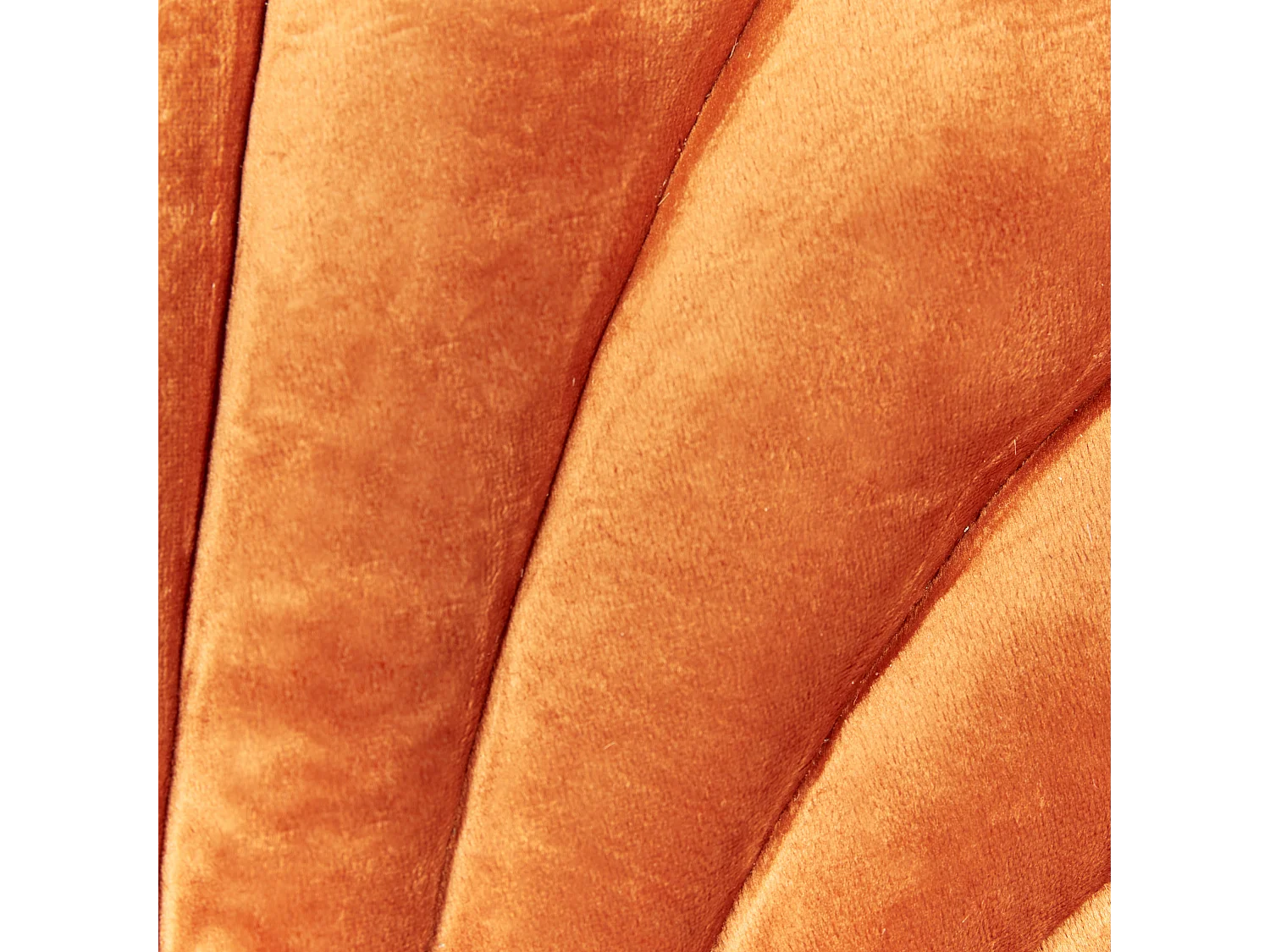 Set van 2 decoratieve kussens CONSOLIDA Fluweel 47 x 35 cm Oranje Effen