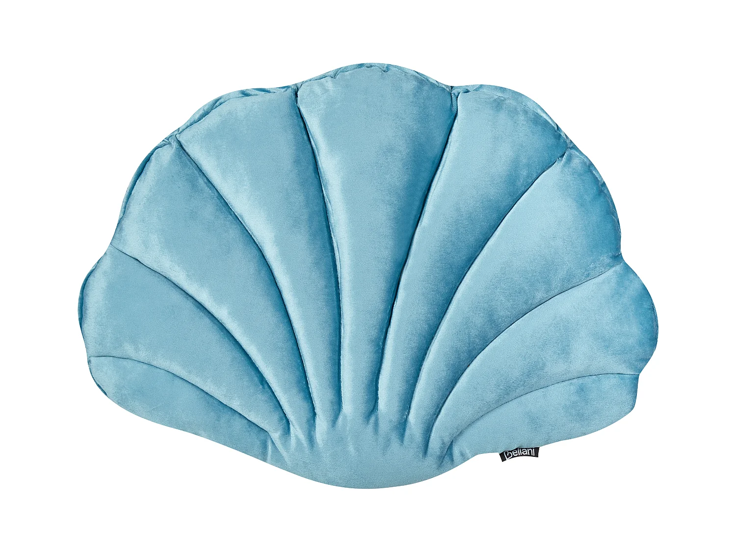 Coussin CONSOLIDA Velours 47 x 35 cm Bleu clair Unicolore