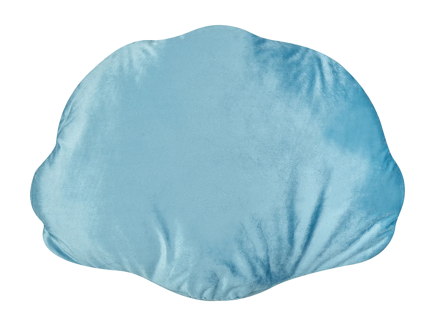 Coussin CONSOLIDA Velours 47 x 35 cm Bleu clair Unicolore