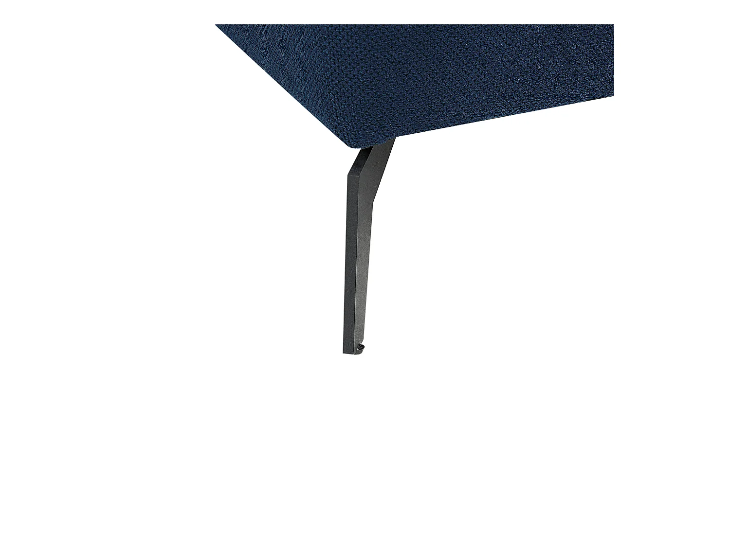 Chaise longue CHARMES Tissu Bleu marine