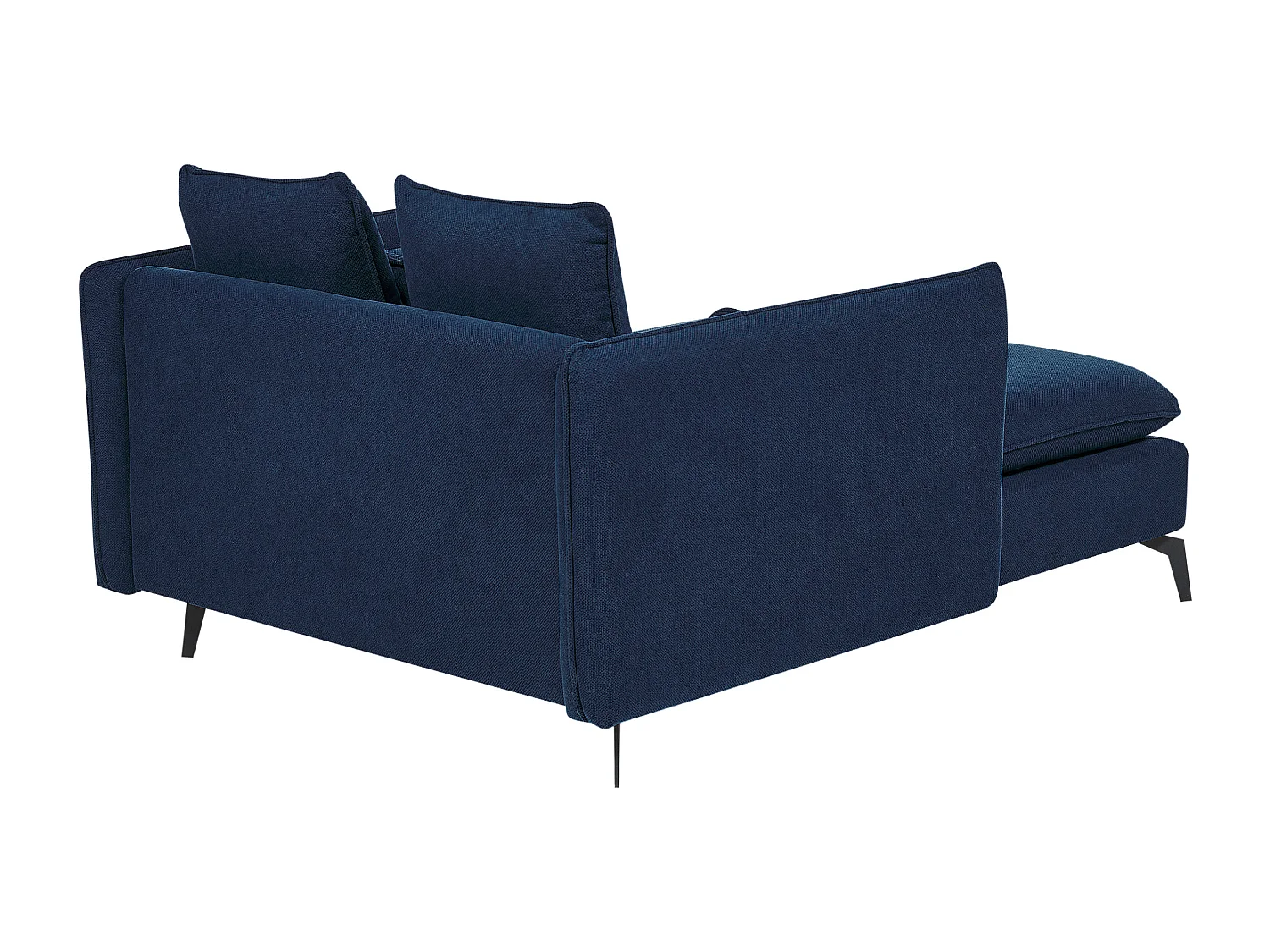 Chaise longue CHARMES Tecido Azul marinho