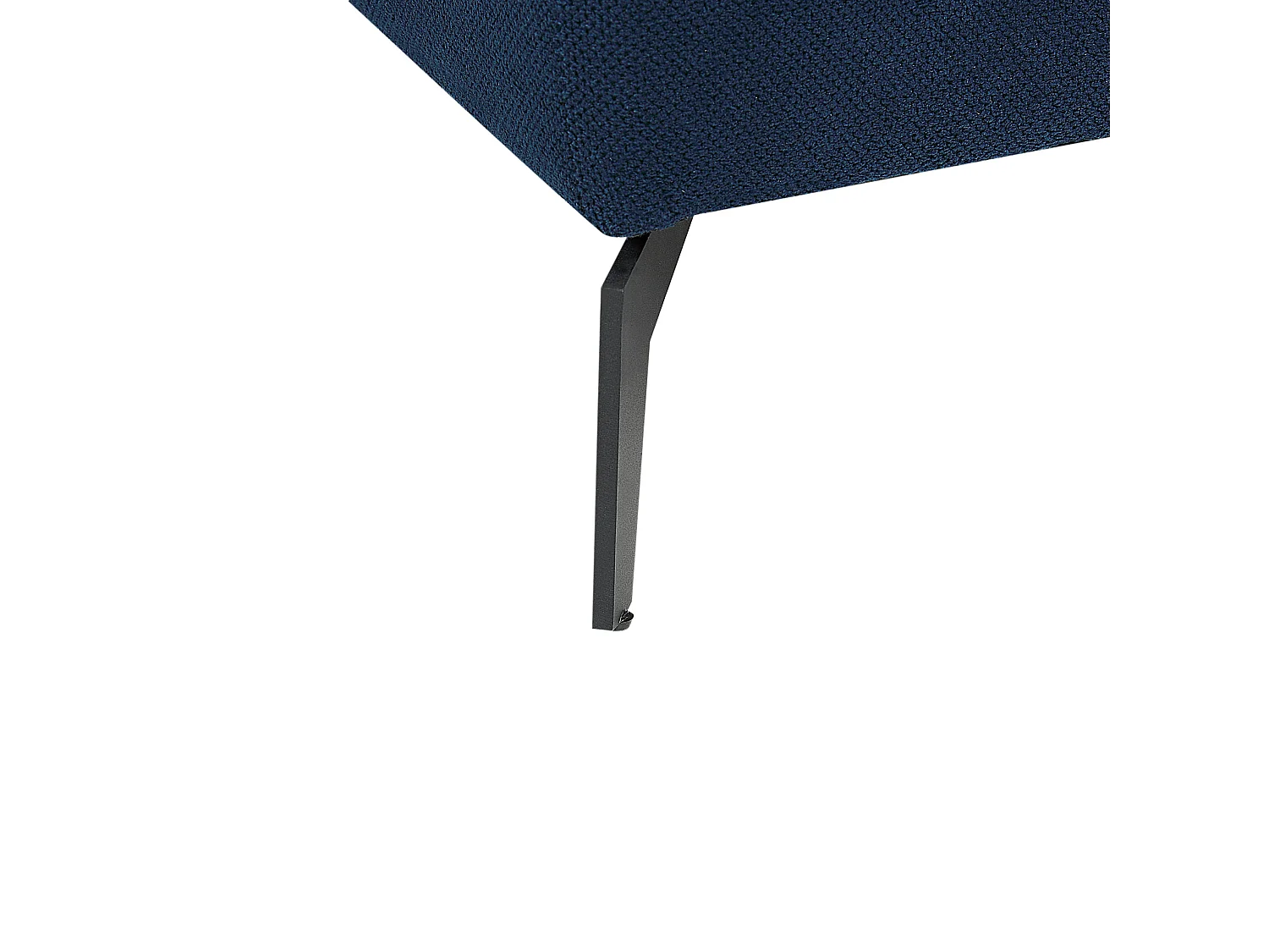 Chaise longue CHARMES Tissu Bleu marine