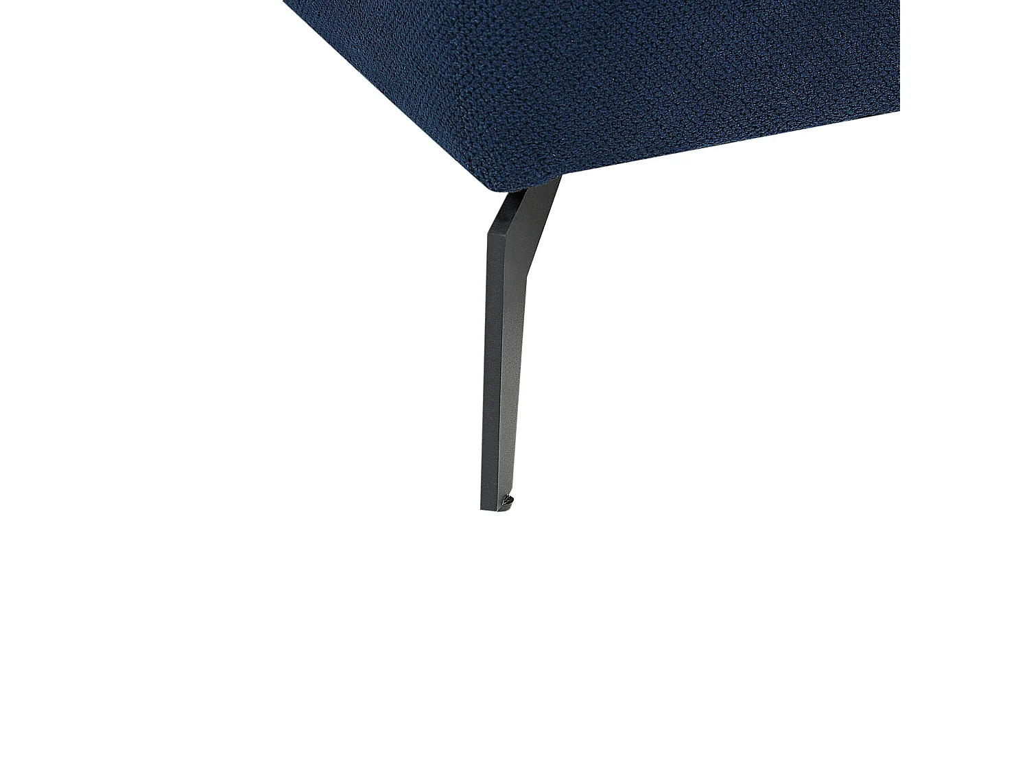 Chaise longue CHARMES Tissu Bleu marine