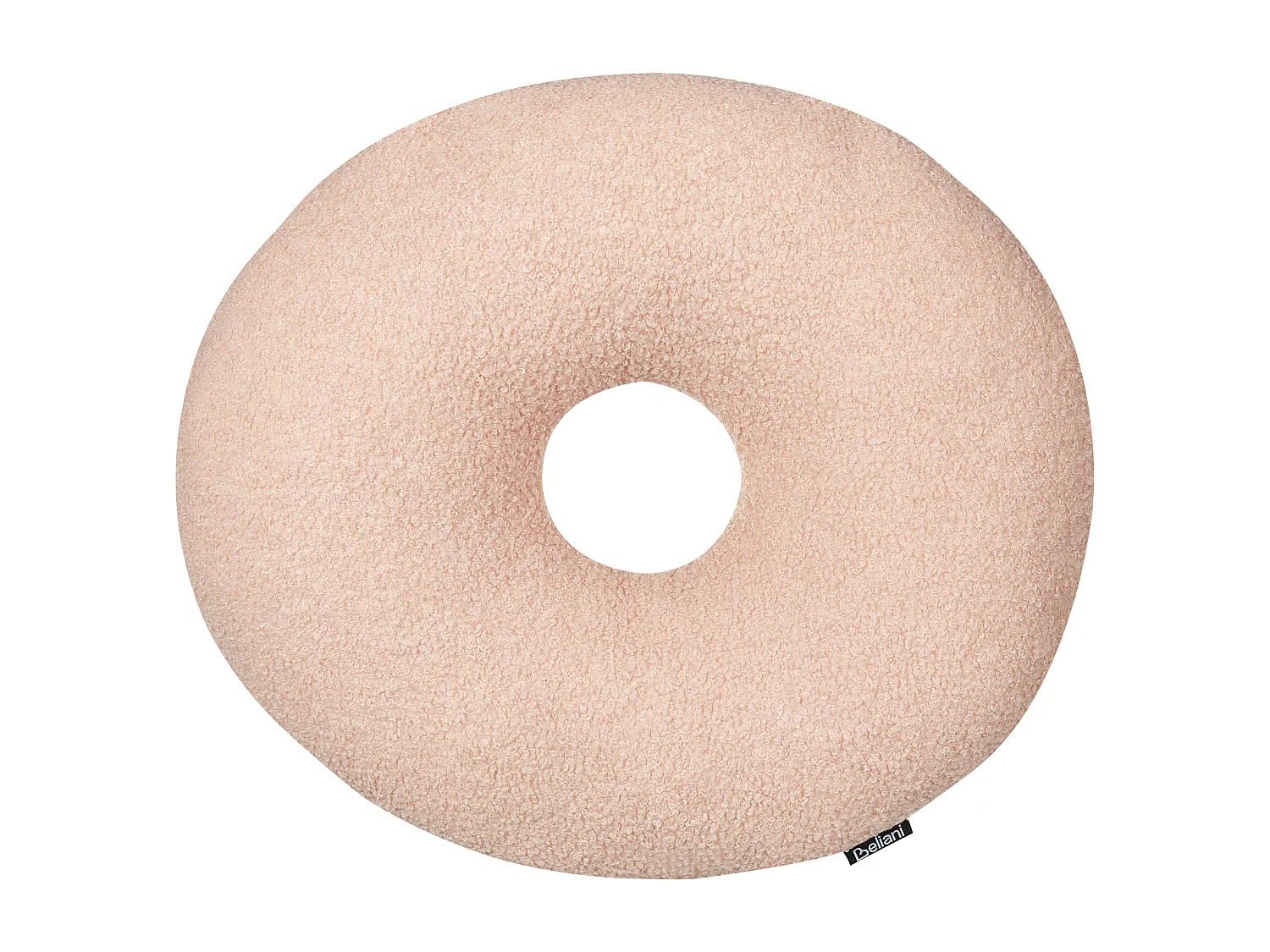 Set di 2 cuscini HESPERIS Bouclé Rosa pastello Tinta unita