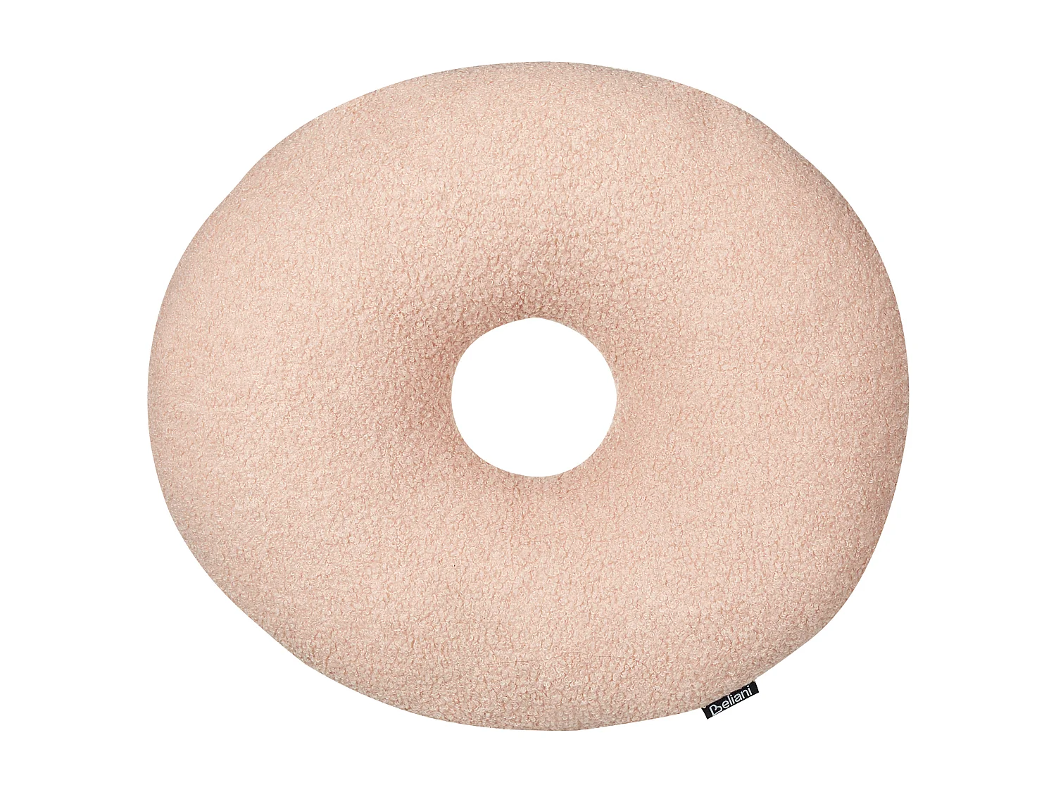 Set di 2 cuscini HESPERIS Bouclé Rosa pastello Tinta unita
