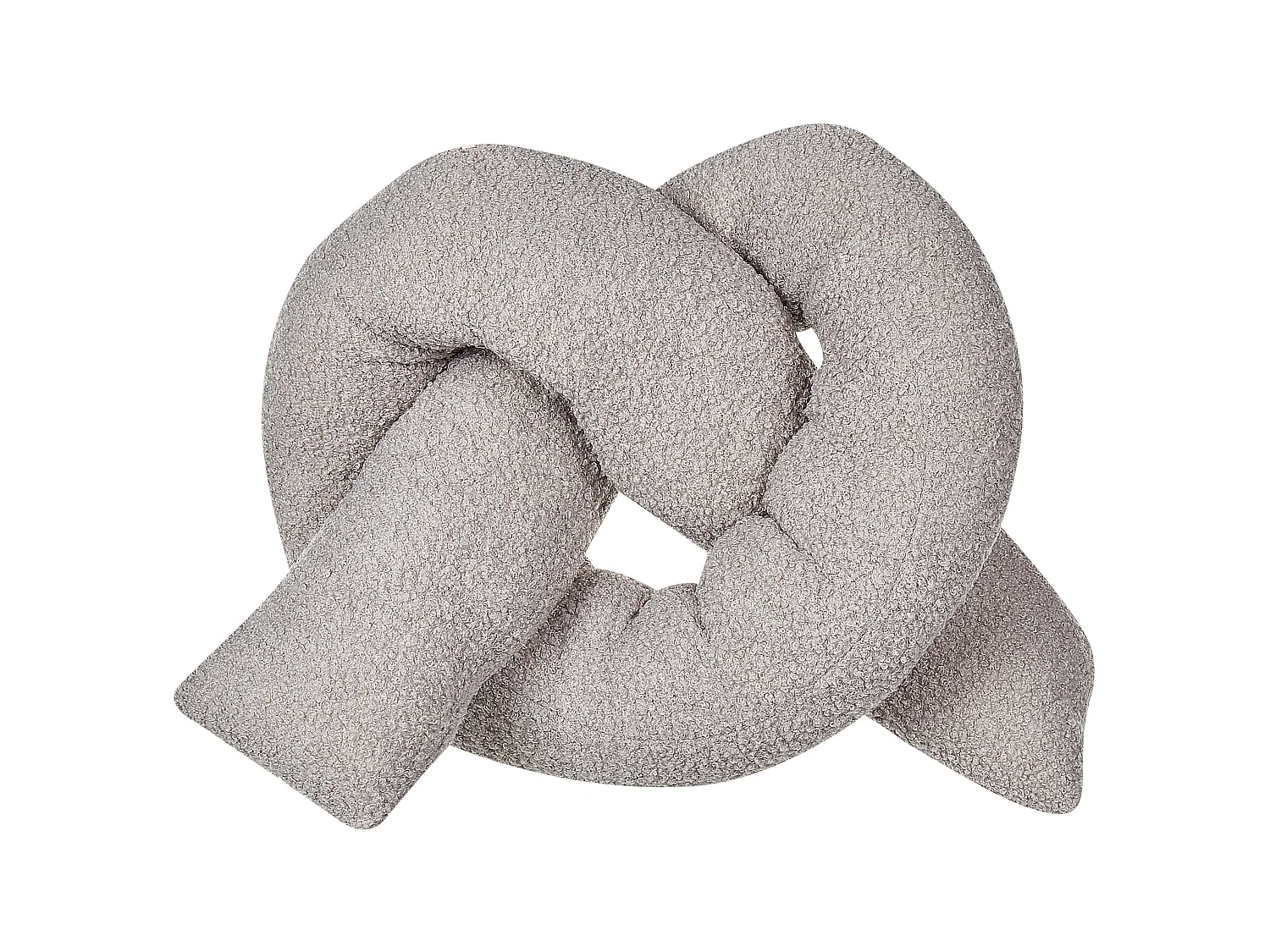 Almofada decorativa GLADIOLUS Bouclé 172 x 14 cm Cinzento Sólido