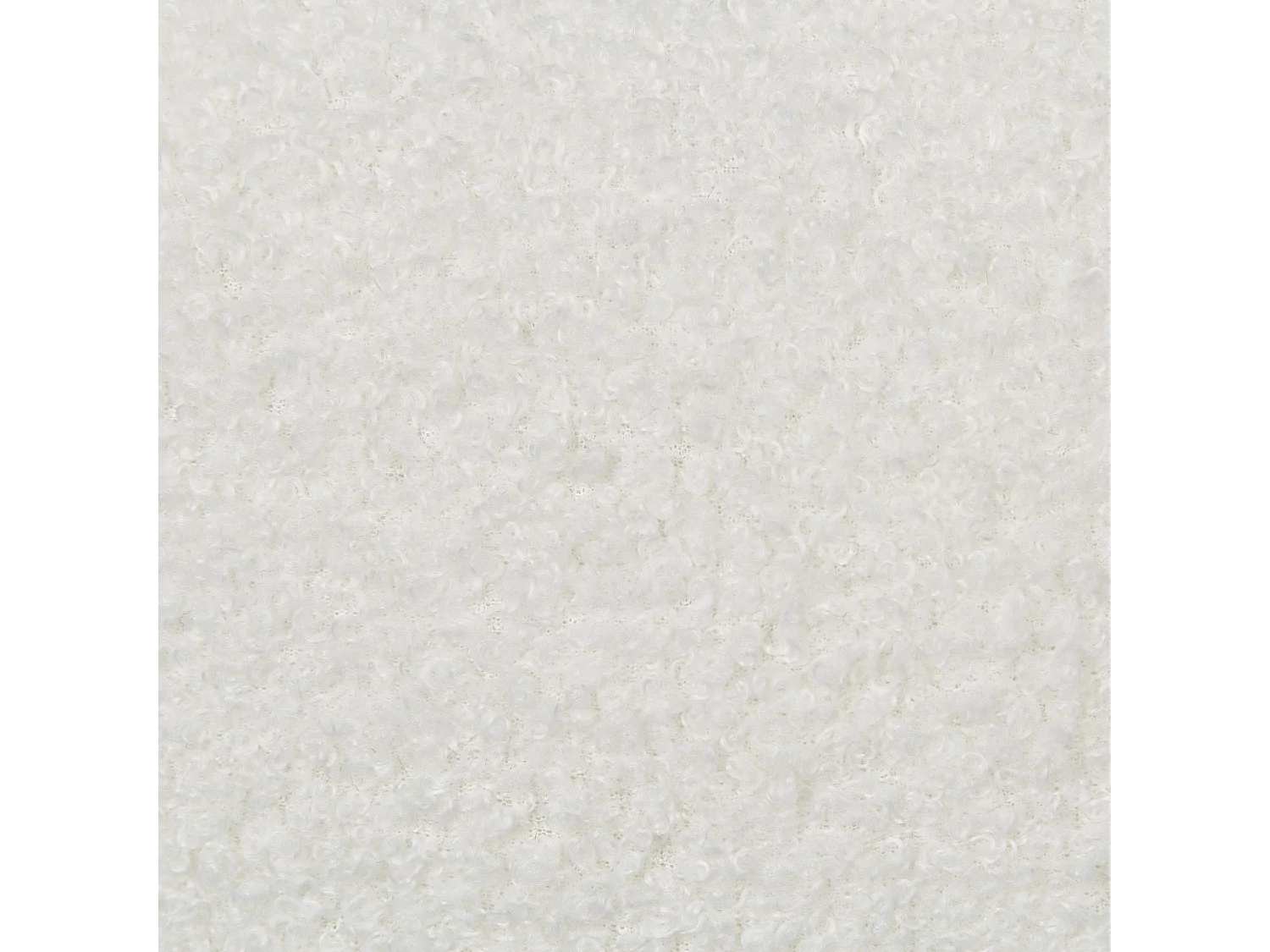 Conjunto de 2 almofadas decorativas GLADIOLUS Bouclé 172 x 14 cm Branco creme Sólido