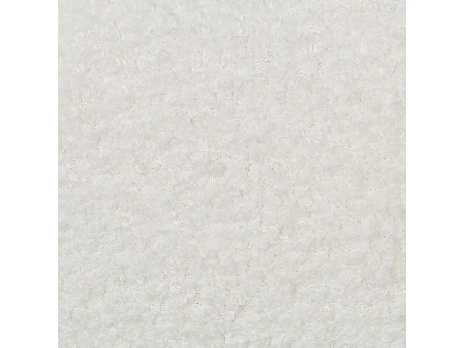 Lot de 2 coussins décoratifs HESPERIS Bouclé Blanc cassé Unicolore