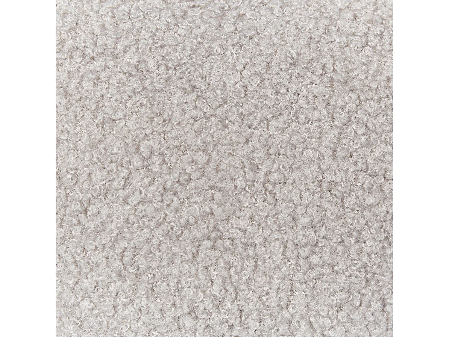 Dekokissen 2er Set GLADIOLUS Bouclé 172 x 14 cm Grau Ohne Muster