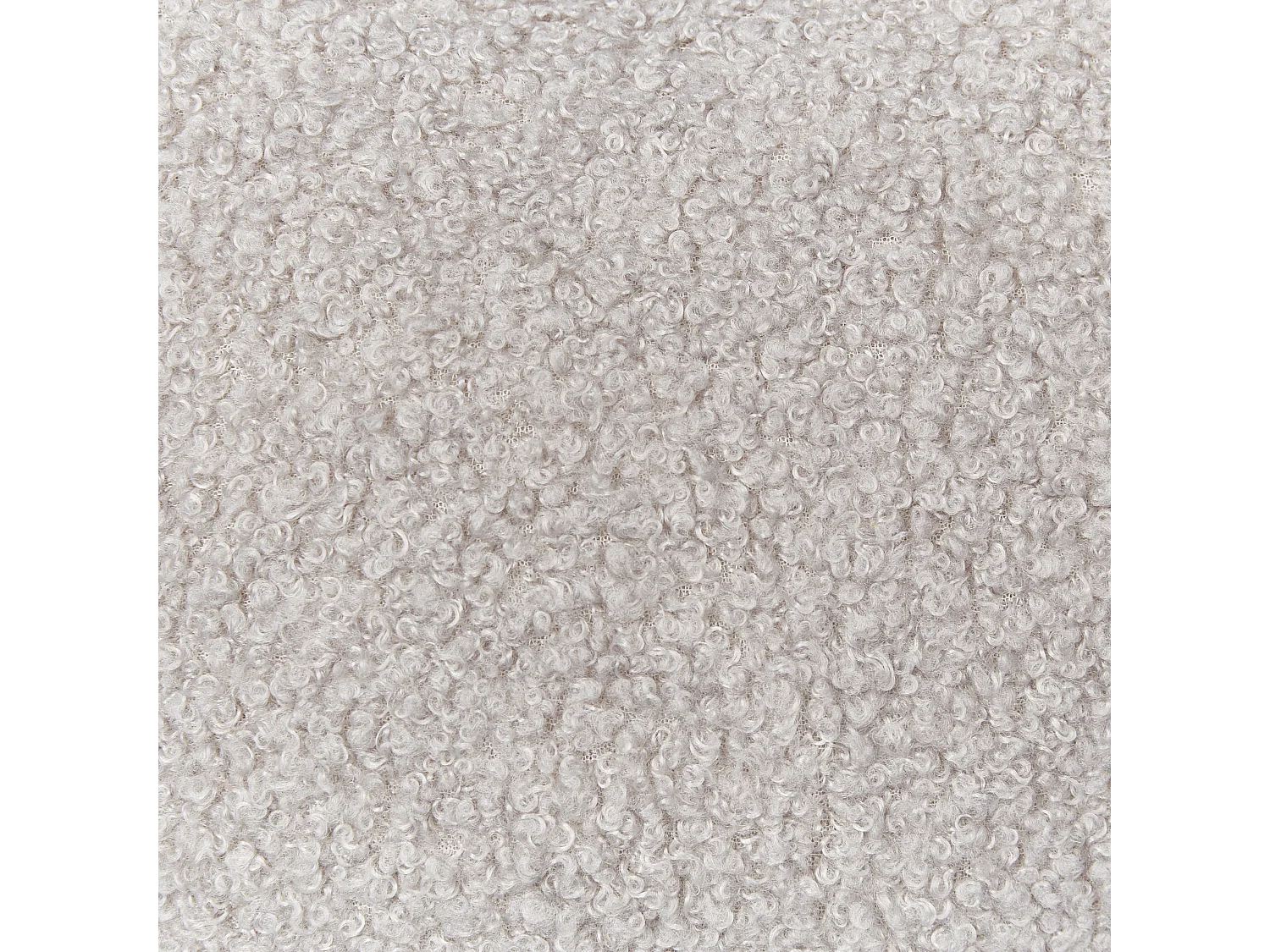 Zestaw 2 poduszek dekoracyjnych GLADIOLUS Boucle 172 x 14 cm Szary Jednolity