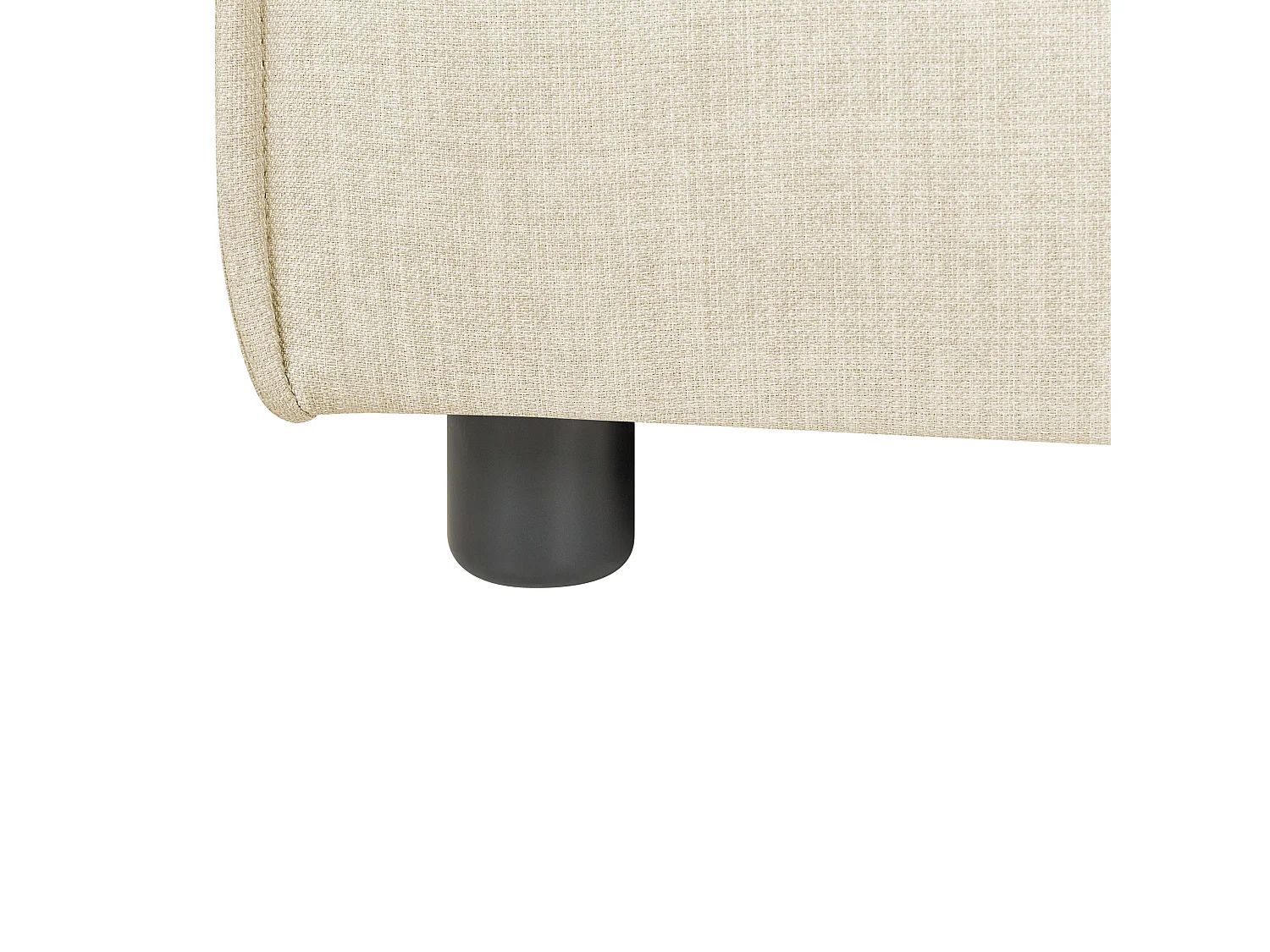 Chaise longue APRICA Kunstlinnen Beige