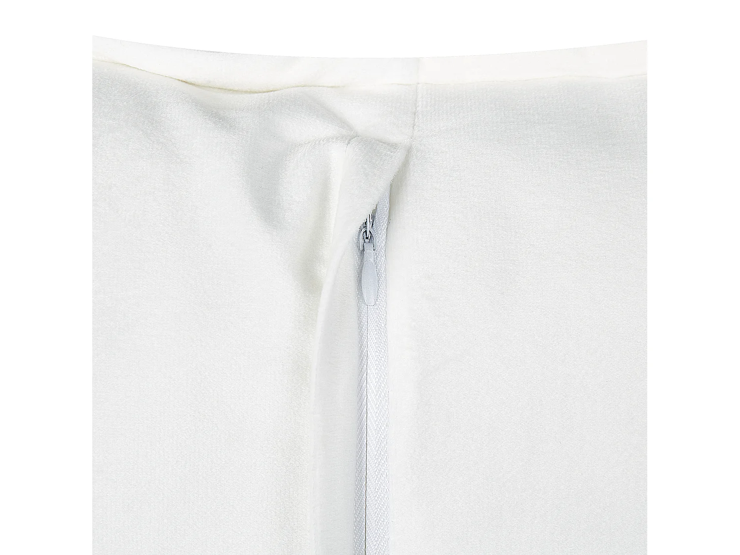 Lot de 2 coussins décoratifs SENECIA Bouclé 45 x 45 cm Blanc cassé Unicolore