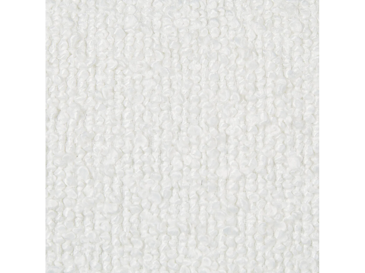 Lot de 2 coussins décoratifs SENECIA Bouclé 45 x 45 cm Blanc cassé Unicolore