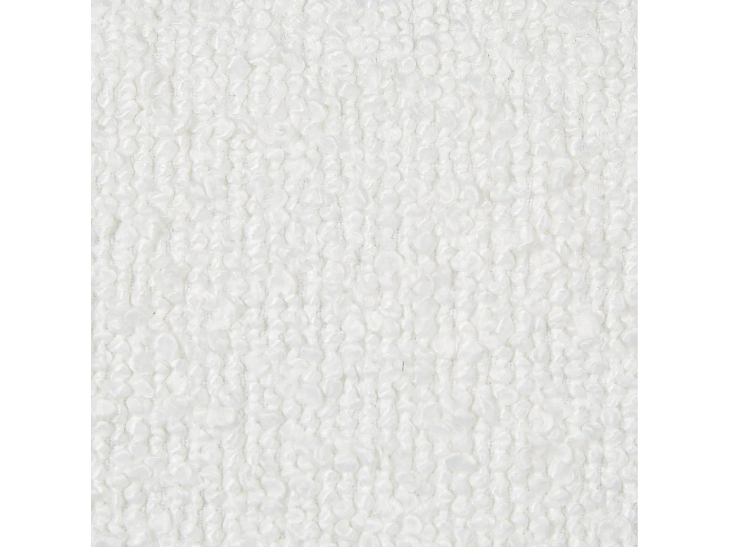 Zestaw 2 poduszek dekoracyjnych SENECIA Boucle 45 x 45 cm Złamana biel Jednolity