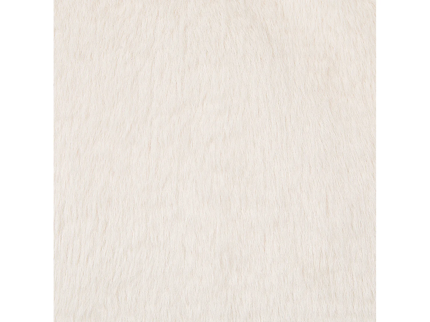 Conjunto de 2 cojines decorativos ACHILLEA Pelo sintético 54 x 54 cm Beige Liso