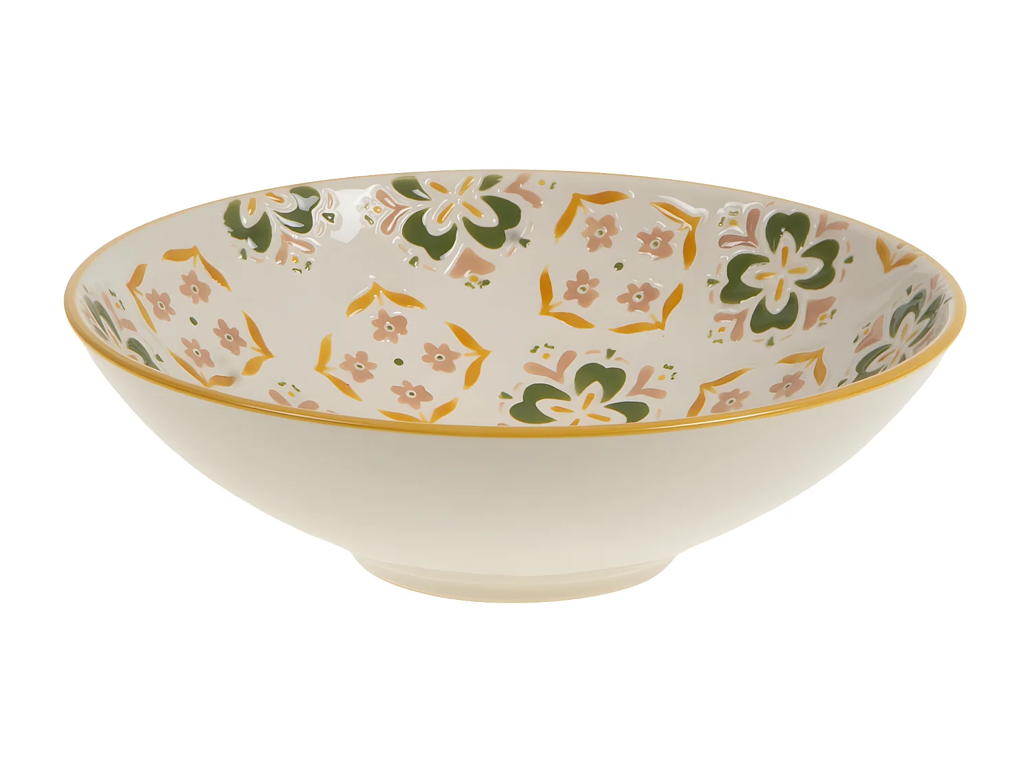 Assiette creuse Léane 18,5 cm (lot de 6)