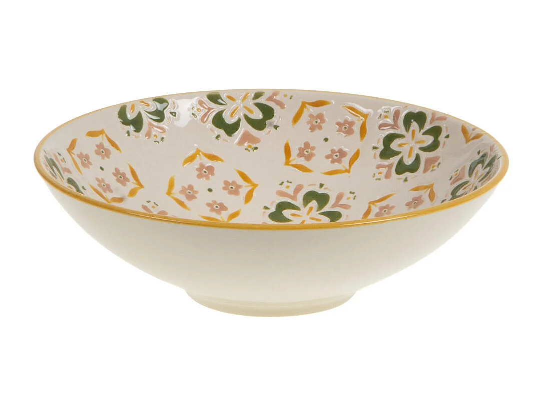 Assiette creuse Léane 18,5 cm (lot de 6)