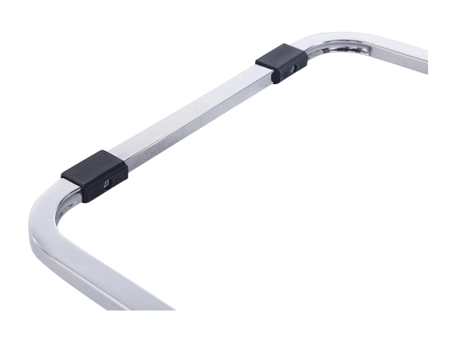 2er Set Freischwinger Stuhl - Kunstleder & natura - weiß - Anubis