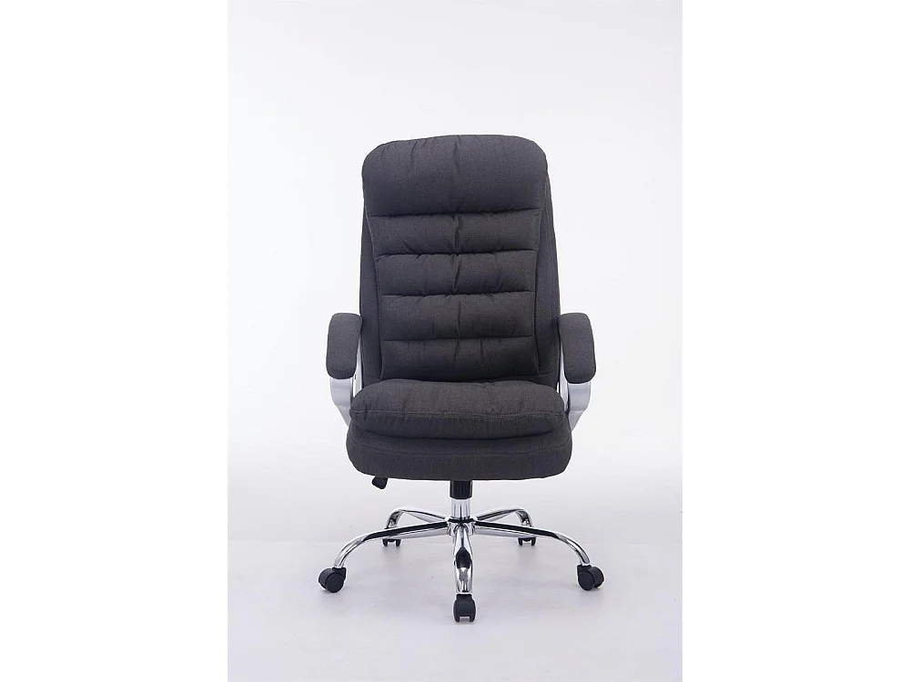 Chaise de bureau - Tissu - Gris foncé - XXL Vancouver