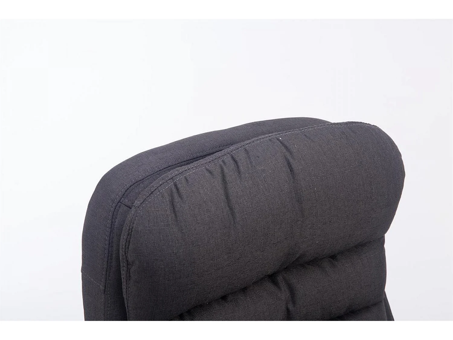 Chaise de bureau - Tissu - Gris foncé - XXL Vancouver