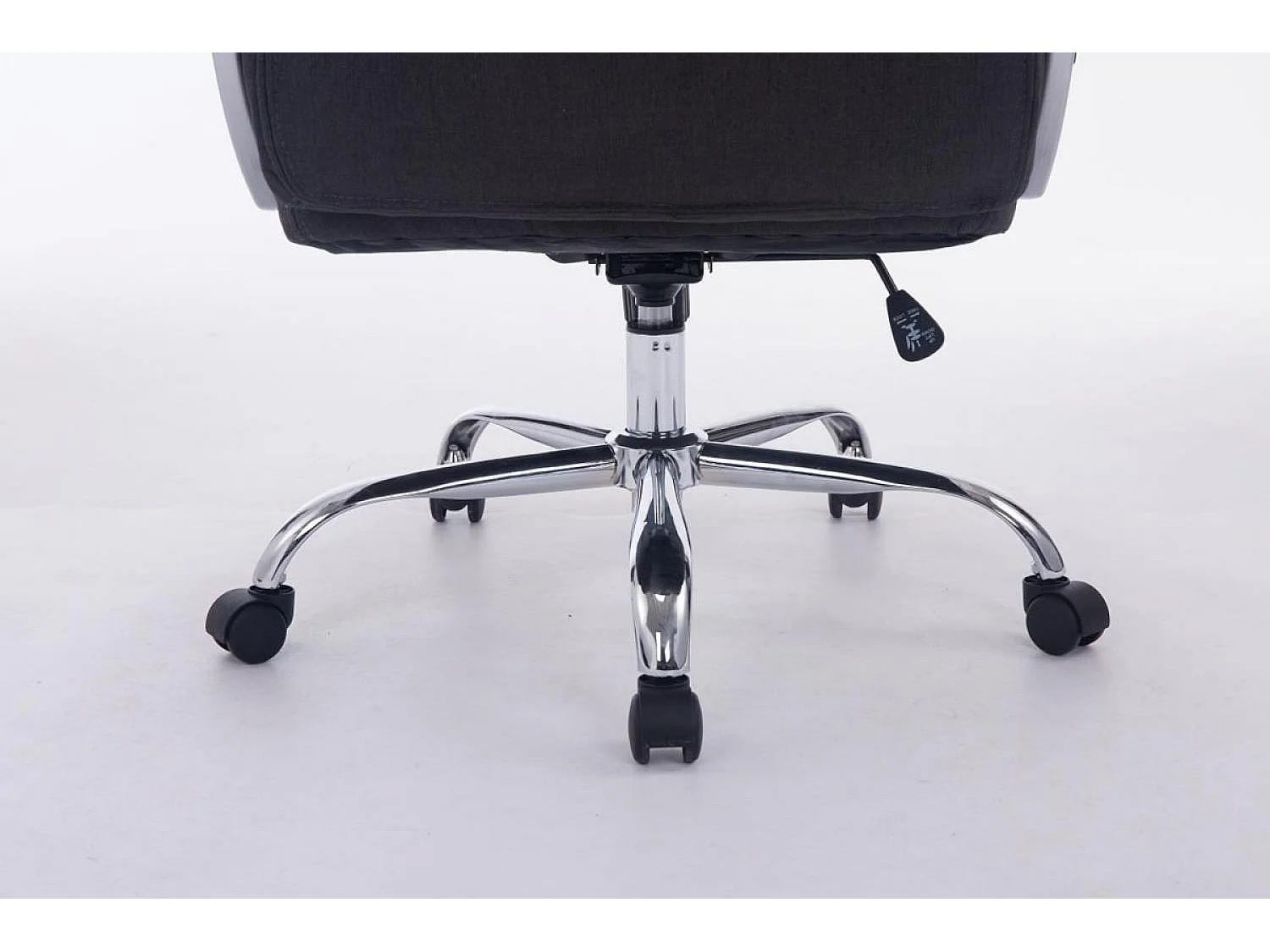 Chaise de bureau - Tissu - Gris foncé - XXL Vancouver