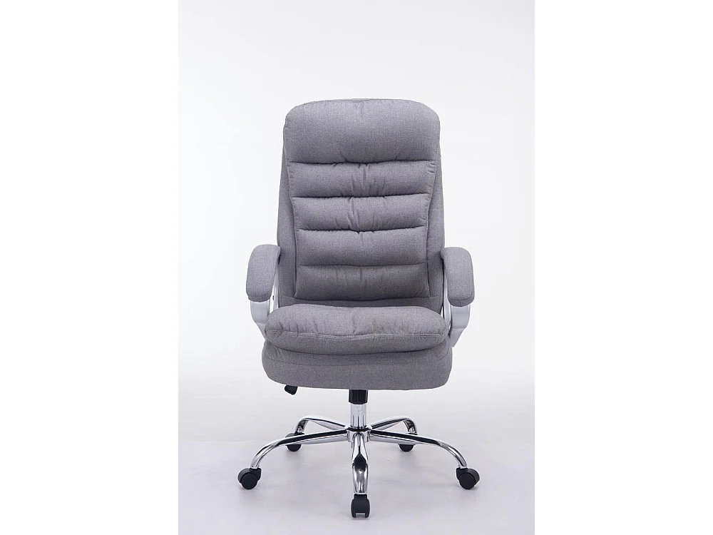 Chaise de bureau - Tissu - Gris - XXL Vancouver