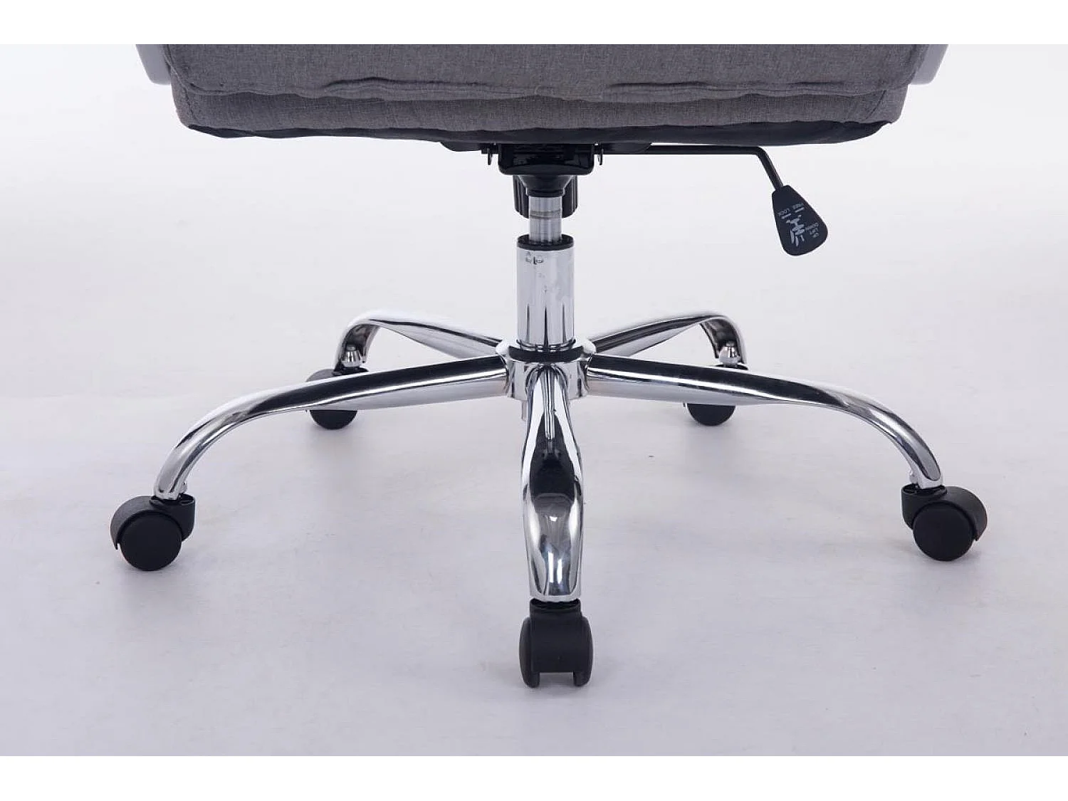 Chaise de bureau - Tissu - Gris - XXL Vancouver