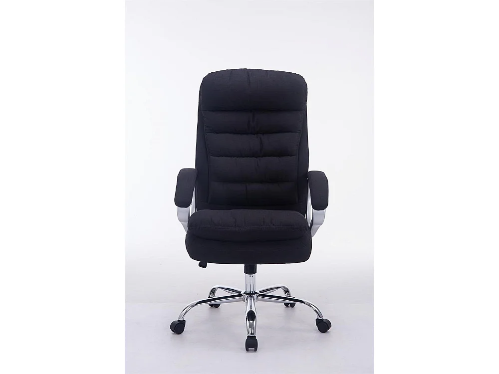 Chaise de bureau - Tissu - Noir - XXL Vancouver