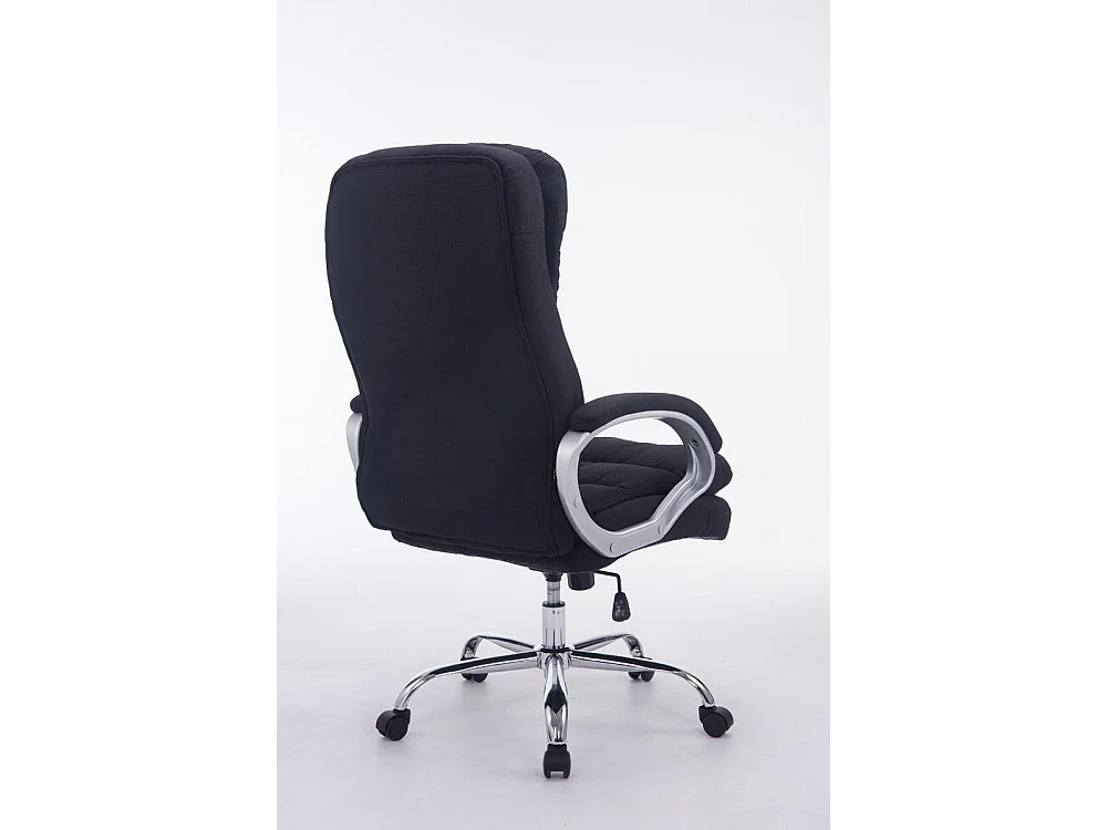 Chaise de bureau - Tissu - Noir - XXL Vancouver