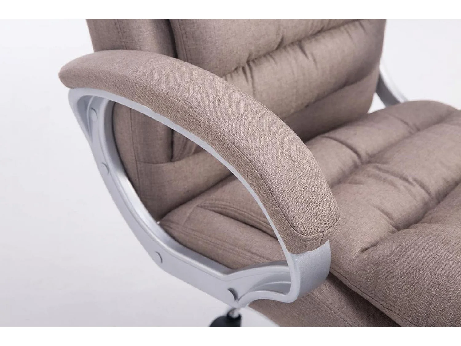 Bureaustoel - Stof - taupe - XXL Vancouver