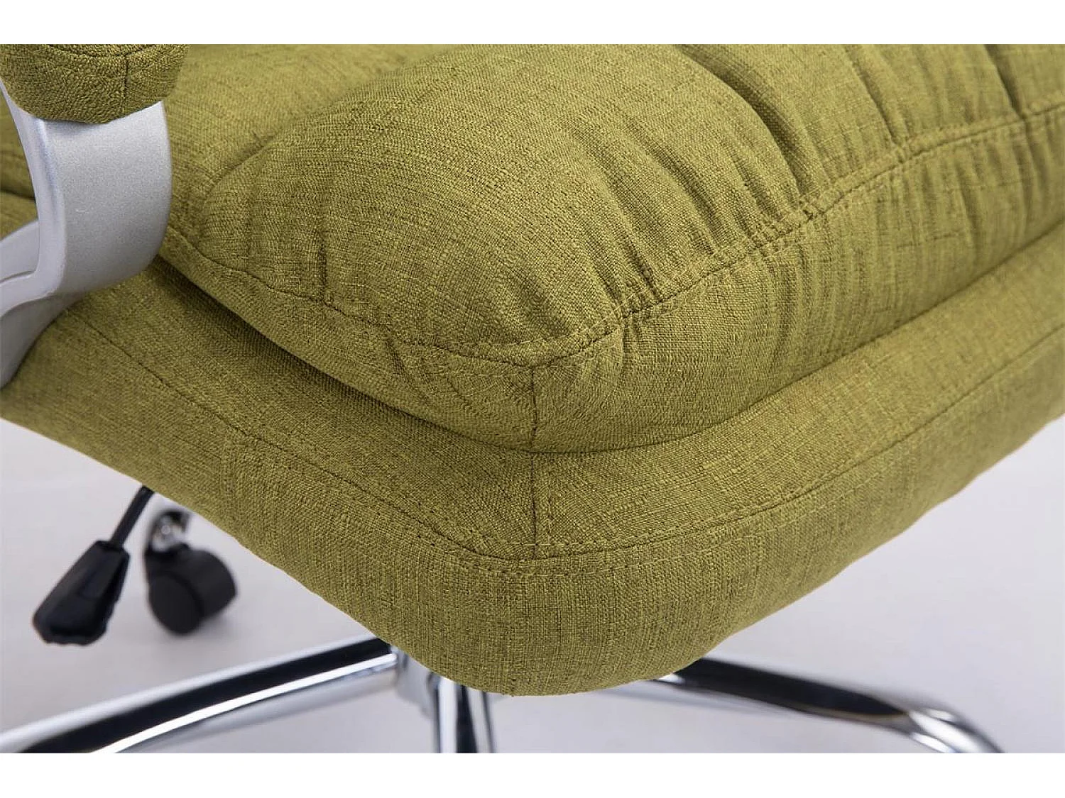 Chaise de bureau - Tissu - Vert - XXL Vancouver