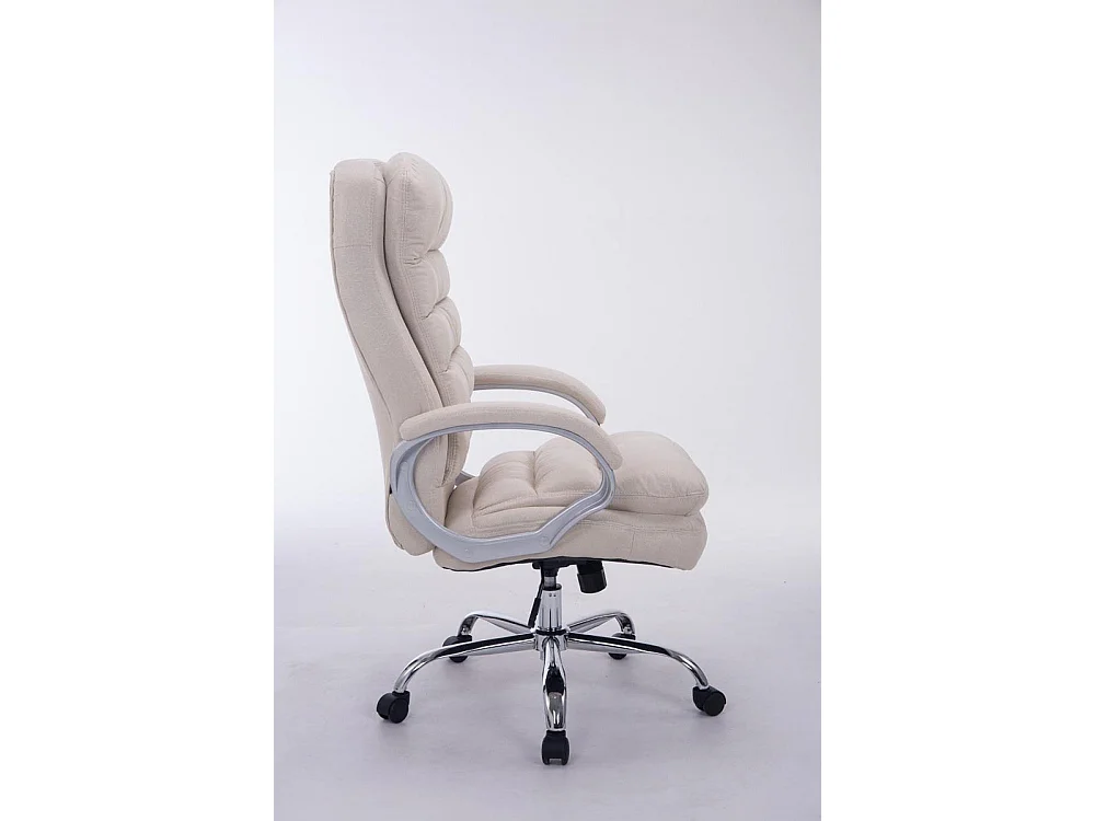 Bureaustoel - Stof - creme - XXL Vancouver