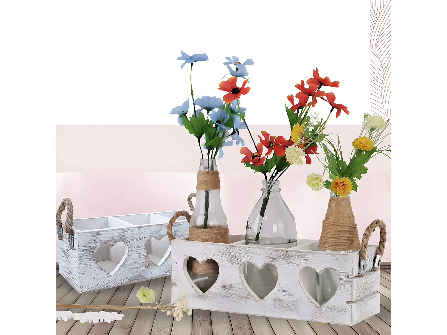 Decoratieve kist MCW-C26 (set van 2)