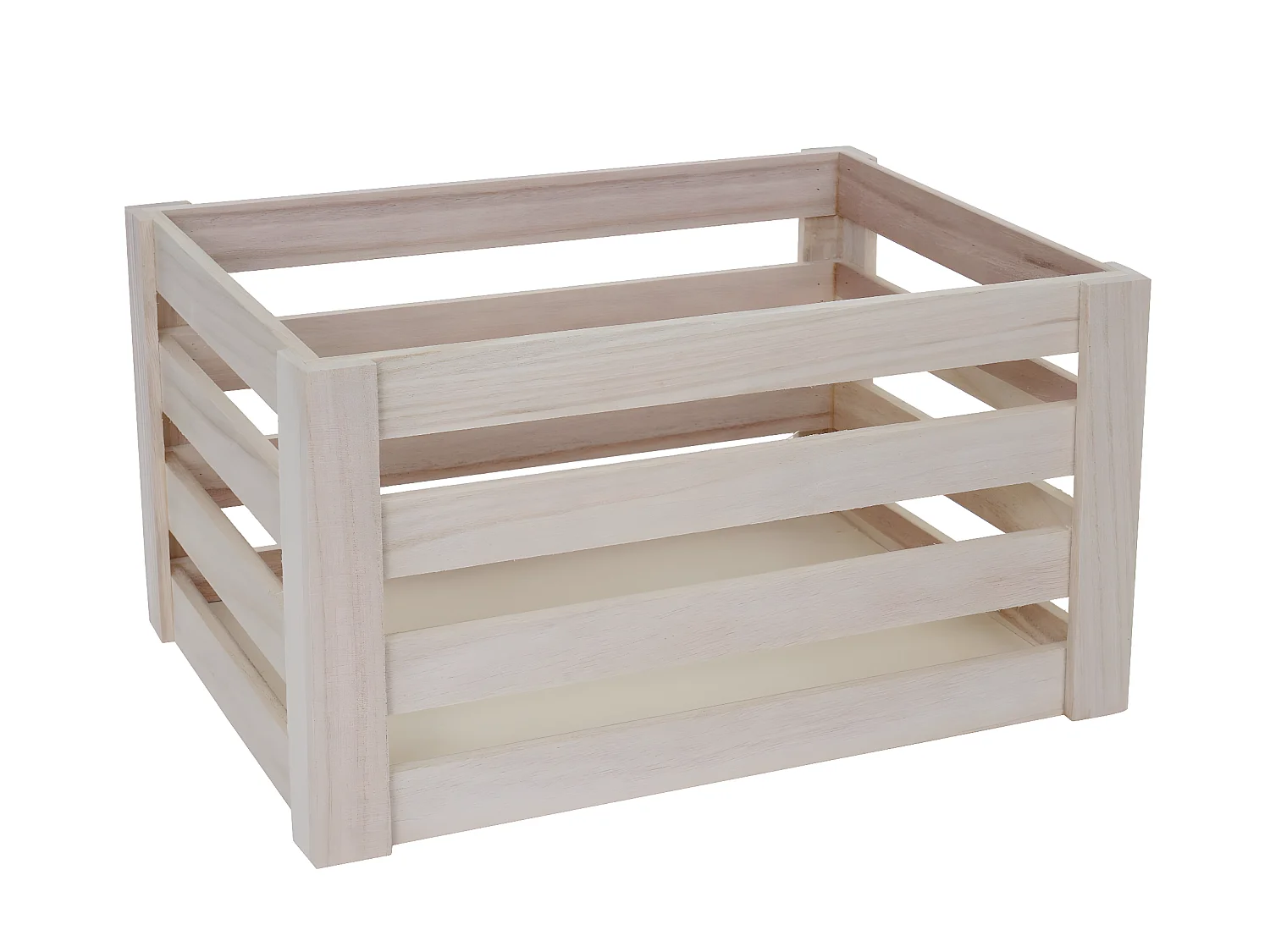 Houten kist MCW-C56 (set van 3),  natuurlijke kleur