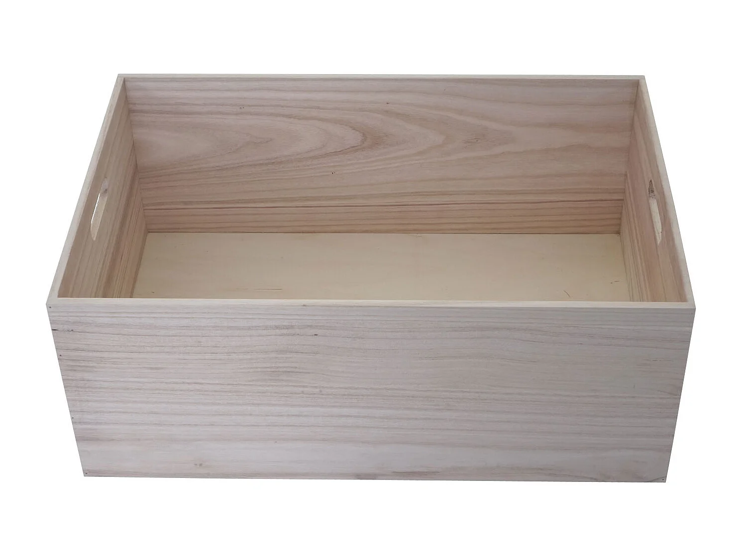 Skrzynka drewniana MCW-C20,  60 x 40 x 24 cm, naturalny brąz